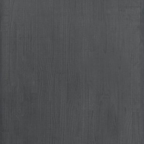 szürke tömör fenyőfa tárolópolc 60 x 30 x 210 cm