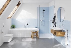 GROHE 27958001 - VITALIO UNIVERSAL falra szerelhető zuhanytartó konzol, fényes króm
