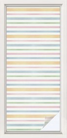 Öntapadós szélvédő furnér Adatvédelem Pasztell csíkok 50x116