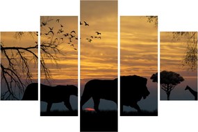 Safari képe (150x105 cm)