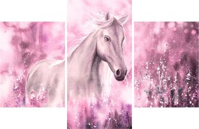 Kép - Festett ló (90x60 cm)