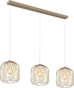 Globo 15965-3H - DICHTI kábeles függőlámpa 3xE27/40W/230V