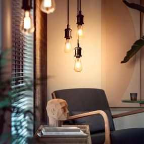 LED Dimmelhető izzó Philips Hue WHITE FILAMENT ST72 E27/7W/230V 2100K