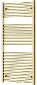 Mexen Hades törölközőszárító radiátor 1200 x 600 mm, 527 W, arany - W104-1200-600-00-50