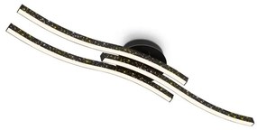 Brilo - LED Mennyezeti lámpa LED/19W/230V 3000K fekete