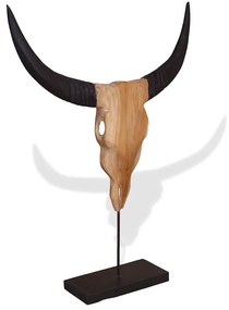 Bikakoponya szobor teak 66x15x88 cm