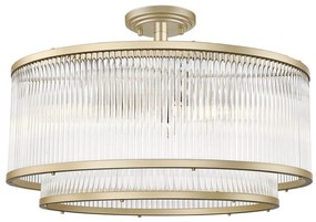 Zuma Line C0528-06H-V6AC - Felületre szerelhető csillár SERGIO 6xE14/60W/230V arany