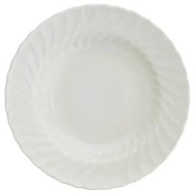 24 részes fehér porcelán étkészlet