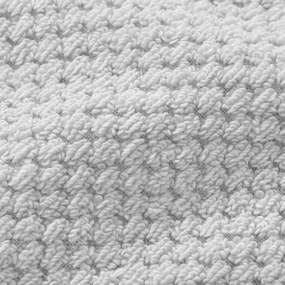 Goldea pamut frotír törölköző / fürdőlepedő micro pure - világosszürke 70 x 140 cm