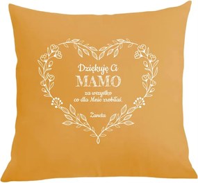 Párna párnahuzat Anyák napja Köszönöm neked Anya mindent, amit tettél