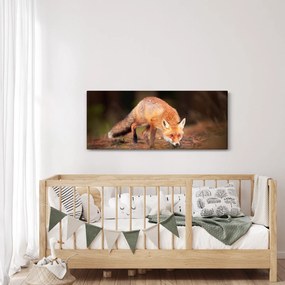 Kép - Róka az erdőben (120x50 cm)