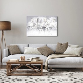 Kép - Versenylovak illusztrációja (90x60 cm)