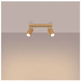 Aranyszínű spotlámpa 6,5x30 cm Gleam – Sollux