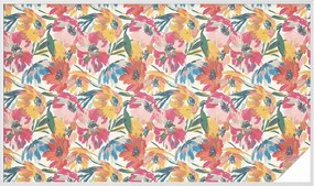 Öntapadós Ablakfólia Adatvédelem Virágos robbanás 200x116