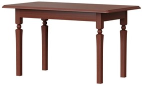 Asztal Boston D120Cseresznye, 80x80x140cm, Hosszabbíthatóság, Közepes sűrűségű farostlemez, Fa