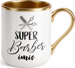Prémium Bögre Arany Személyre szabott Barber Ajándék
