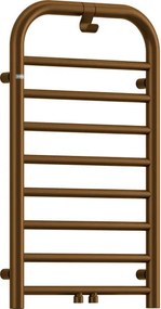 Silia fürdőszoba radiátor 85 cm, matt barna