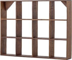 Natúr színű többszintes újrahasznosított fa fali polc 53 cm Tilo – Bloomingville