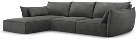 Szürke sarokkanapé (bal oldali) Vanda – Mazzini Sofas