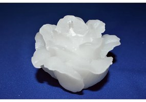 Virágos Esküvői Fehér Gyertya 5.5 cm