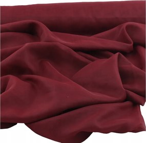 Fátyol Szövet Sima Függöny anyag 300 cm bordó fátyol 0,5 mb