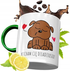 Zöld Bögre Nagypapának Születésnapi Ajándék fényképes nyomtatással