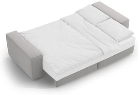Világosszürke kinyitható kanapé 247 cm Jodie – Micadoni Home
