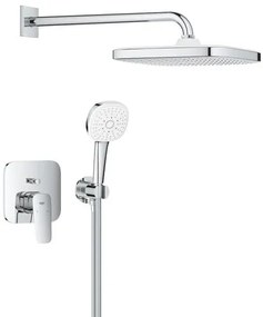 Grohe Cubeo zuhanyrendszer vakolat alatti rész nélkül króm 1053360000 G1053360000