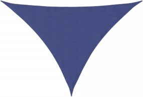 vidaXL kék háromszögű oxford-szövet napvitorla 2,5 x 2,5 x 3,5 m