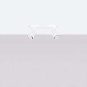 Fehér spotlámpa 6,5x30 cm Gleam – Sollux