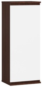 Függesztett szekrény Wren II (wenge + fehér). 1069966
