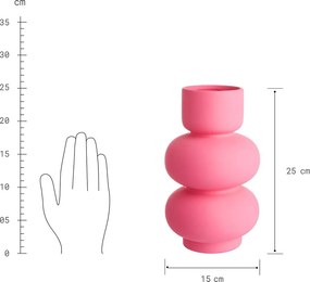 PINK váza 25cm