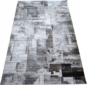 Nappali szőnyeg 160x230cm, loft mintás, plüss sörtékkel, szuper minőség