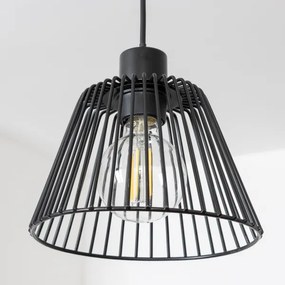 Brilagi - CERIA WIRE LED függőlámpa kábelen 1xE27/40W/230V Ø 21 cm fekete