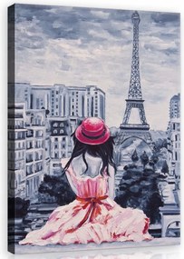 Vászonkép, mint festett város falikép 100x75