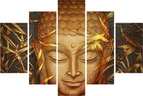 Kép - arany Buddha (150x105 cm)