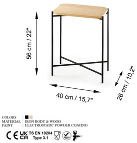 Dohányzóasztal Shb-003