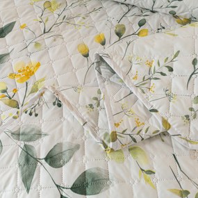 Ágytakaró CITRUS GARDEN, fehér Méret: 220 x 240 cm