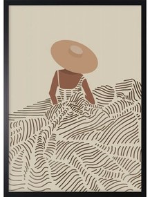 Woman in a dress kép, 53x73 cm
