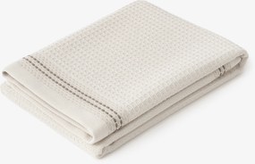 Goldea konyhai waffle konyharuha bordűrrel – bézs 50 x 70 cm