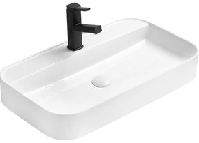 Mexen Sofia felültétre helyezett mosdókagyló 70 x 40 cm, fehér - 22157000