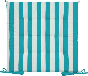 Ülőpárna Szék Kerti szék 40 x 40 x 5 cm Kék csíkos
