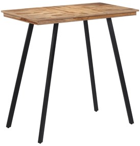 Tömör tíkfa bárasztal 110 x 55 x 105 cm