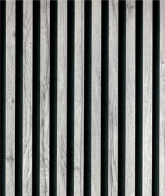 Lamellákat utánzó fali tapéta Lamellák 3D hatás