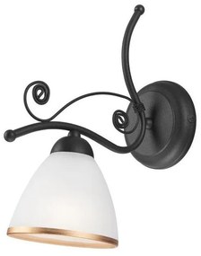 Fali lámpa RETRO II 1xE27/60W/230V antracit