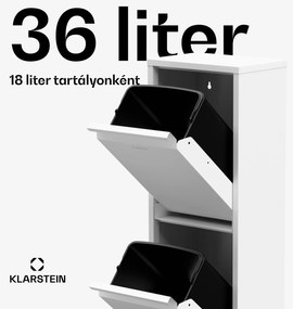 Klarstein Ordnungshüter 2 konyhai szemetes 36 L