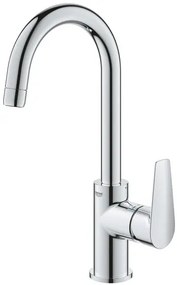 Magas mosdó csaptelep GROHE BauEdge leeresztőszeleppel króm 23760001