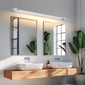 Brilagi-LED Fürdőszobai világítású tükrök AQUA LINE LED/36W/230V 120 cm IP44 matt króm