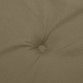 2 db melange tópszínű szövet kerti padpárna 180 x 50 x 7 cm