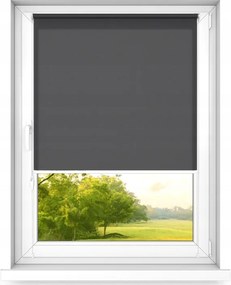 Non-invazív roló Szürke Fekete 30 x 130 cm mini basic -gyors szerelés